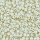 Toho Treasure beads 11/0 Opaque-Pastel-Frosted Egg Shell TT-01-762